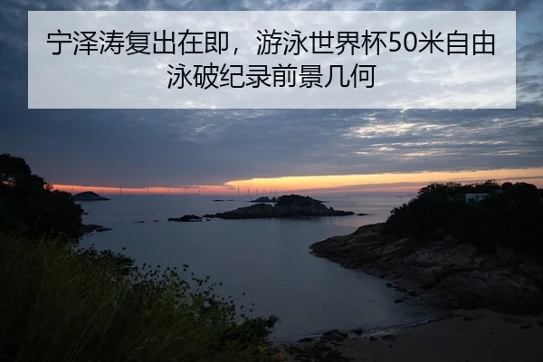 宁泽涛复出在即，游泳世界杯50米自由泳破纪录前景几何
